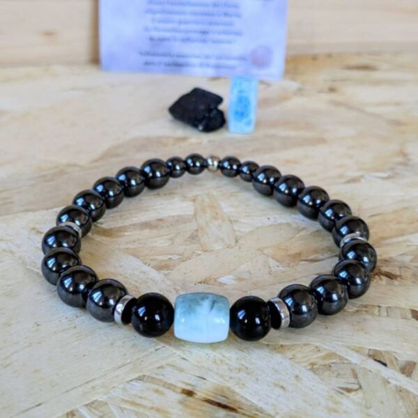 AMULETO DEL GUERRIERO – bracciale in pietre