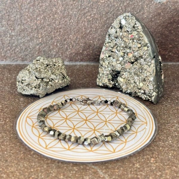 PIRITE – bracciale in pietre