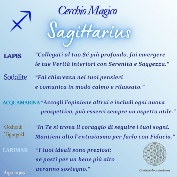 bracciale pietre astrologici