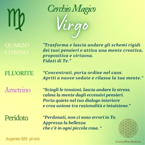 bracciale pietre astrologici