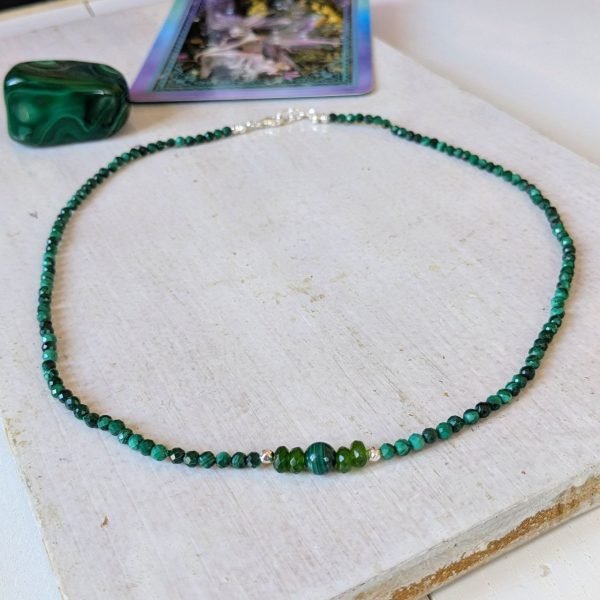 Collana Malachite & Peridoto